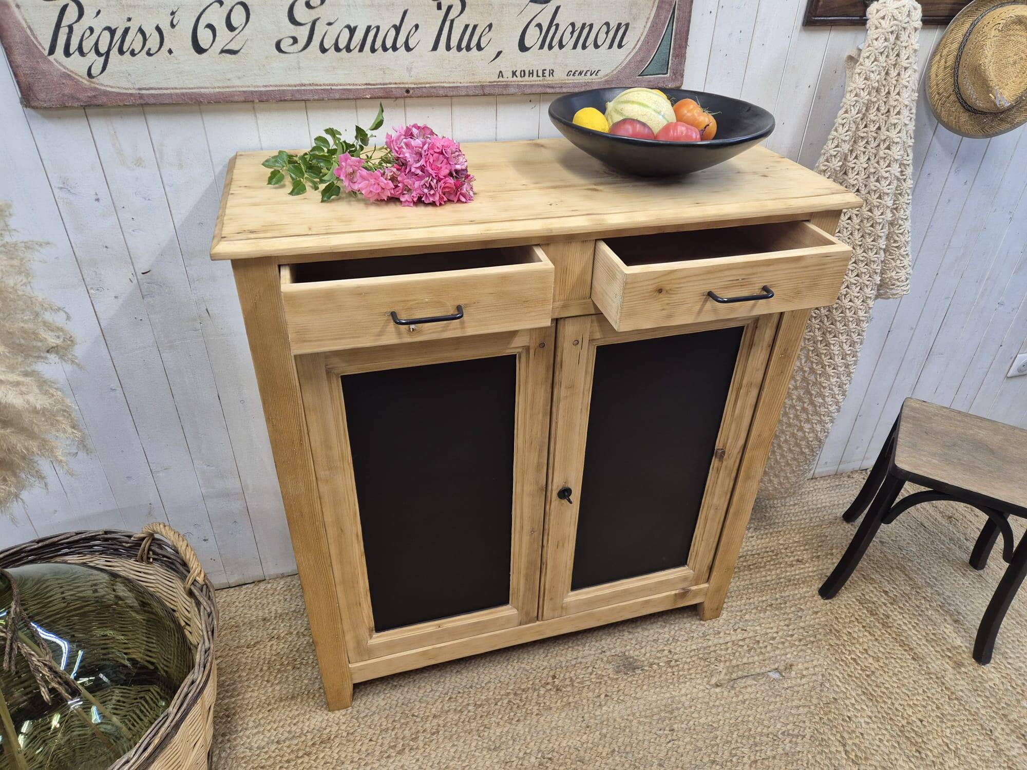 Old Parisian sideboard