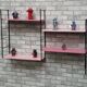 Vintage string shelf