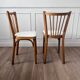 Paire de chaises bistrot Baumann