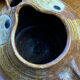 Owl-shaped pitcher in stoneware