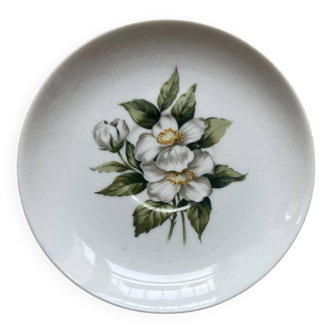 Large Paris porcelain flower bowl