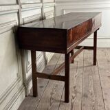 Mahogany piano table, J Jenkinson in London, before 1780.