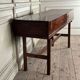 Mahogany piano table, J Jenkinson in London, before 1780.