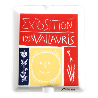 Picasso ashtray Exhibition Vallauris 1958