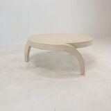 Mactan Stone or Fossil Stone Coffee Table, 1980's