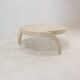 Mactan Stone or Fossil Stone Coffee Table, 1980's