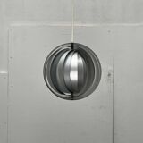 Mid-century modern moon pendant lamp from East Germany by Verner Panton for Erjoka, 1960s.