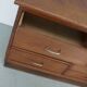 Dutch Industrial Oak Apothecary Cabinet, Mid-20th Century