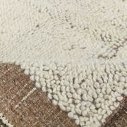 7x10 Kilim Brown & Beige Kilim Area Rug, 216x305Cm