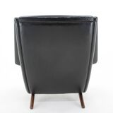 1970s Folke Ohlsson Armchair 4410 in Leatherette, Denmark