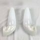 Pair of Art Deco ceramic wall lights by S.Bernadotte