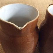 Series of 2 sandstone pots