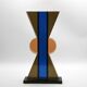 Vase en cristal Ettore Sottsass pour Fontana Arte 1970