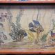 Engraved and painted plateau, Japonisme style 1900 - 1930