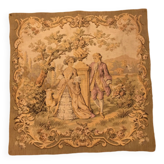 Gallant scene tapestry