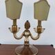 Murano glass candelabrum by Vittorio Zecchin, antique.
