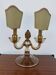 Murano glass candelabrum by Vittorio Zecchin, antique.