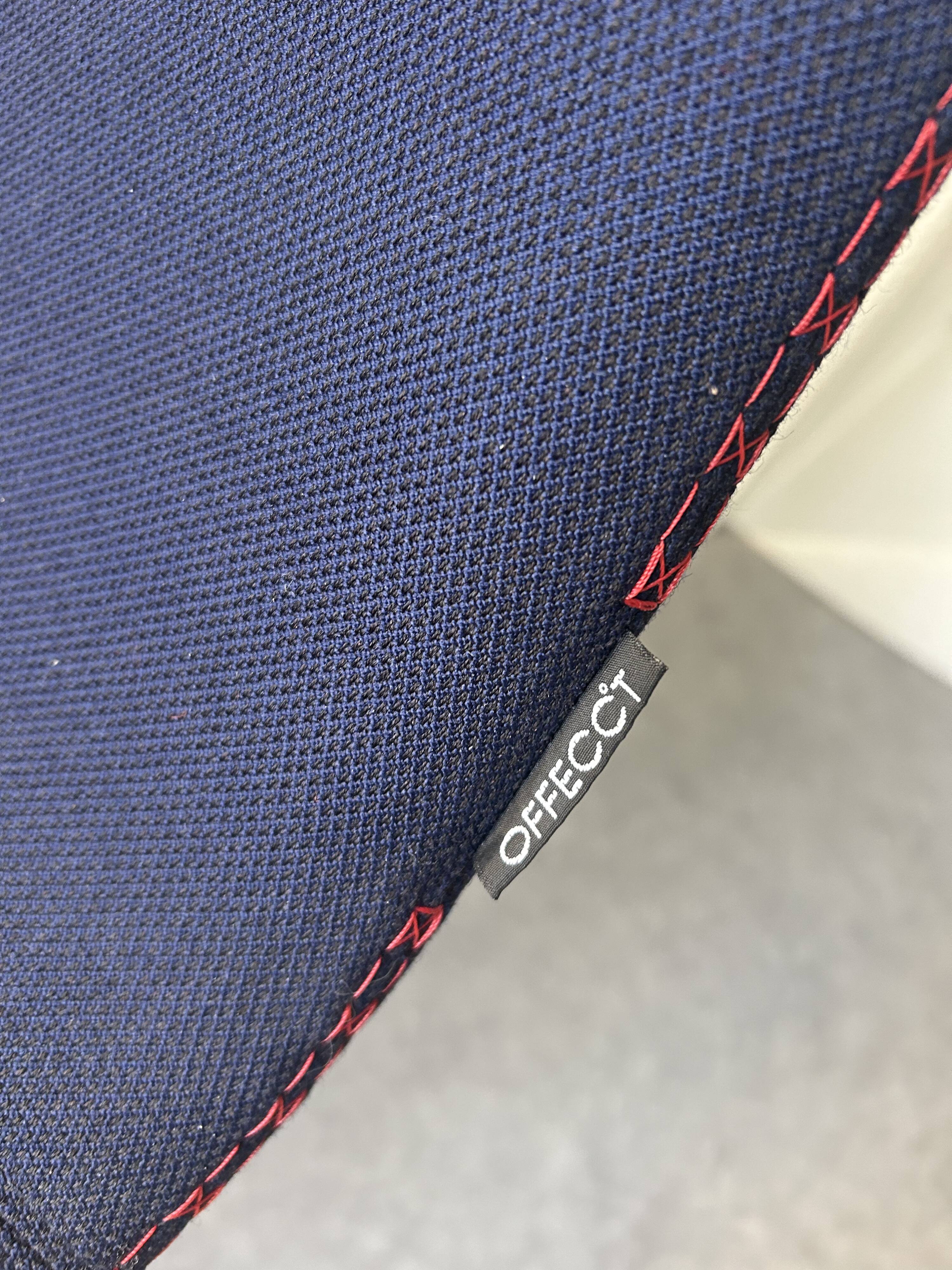 Offecct blue armchair