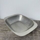 Trio of Danish Scandinavian stainless steel dishes