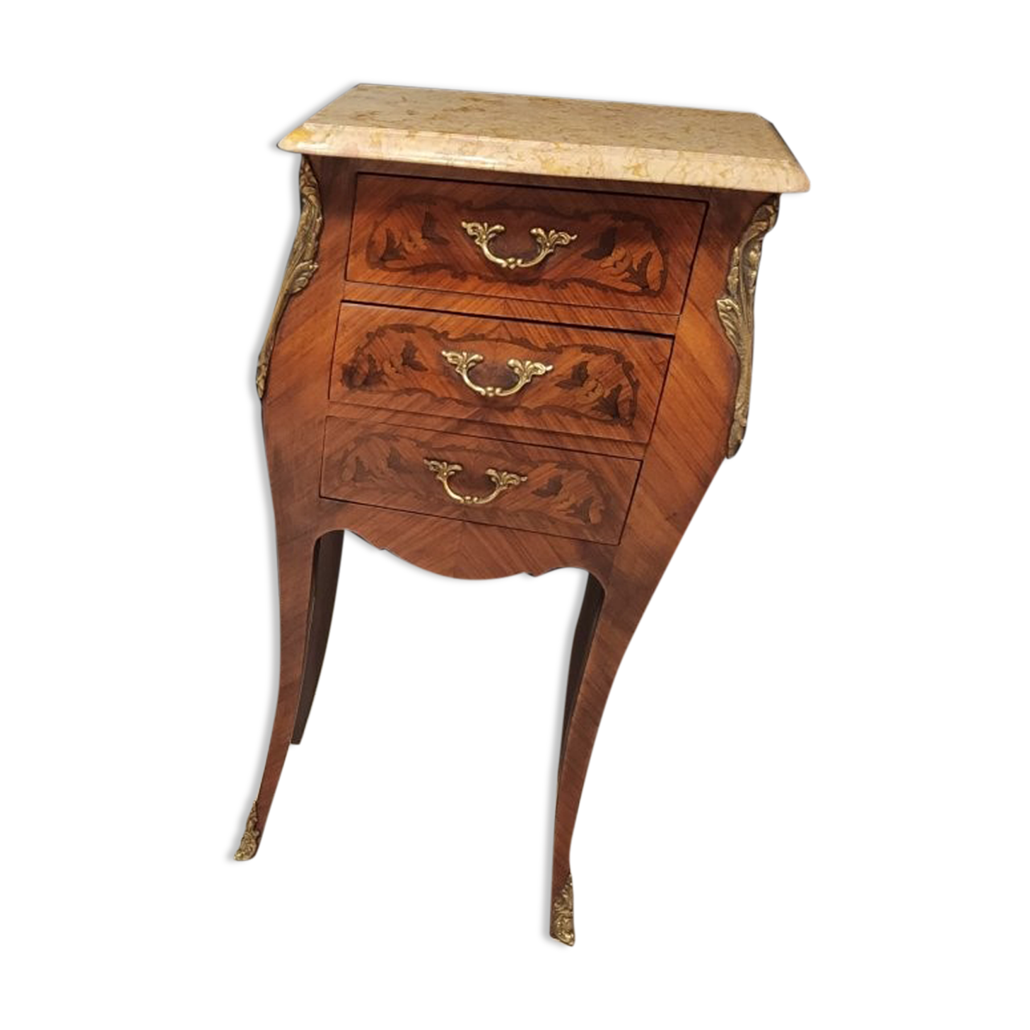 Pair of bedside Louis XV style