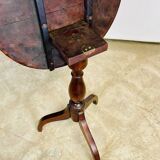 Walnut side table