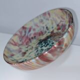 Coloured crystal bonbonnière Art Verrier Saint Louis