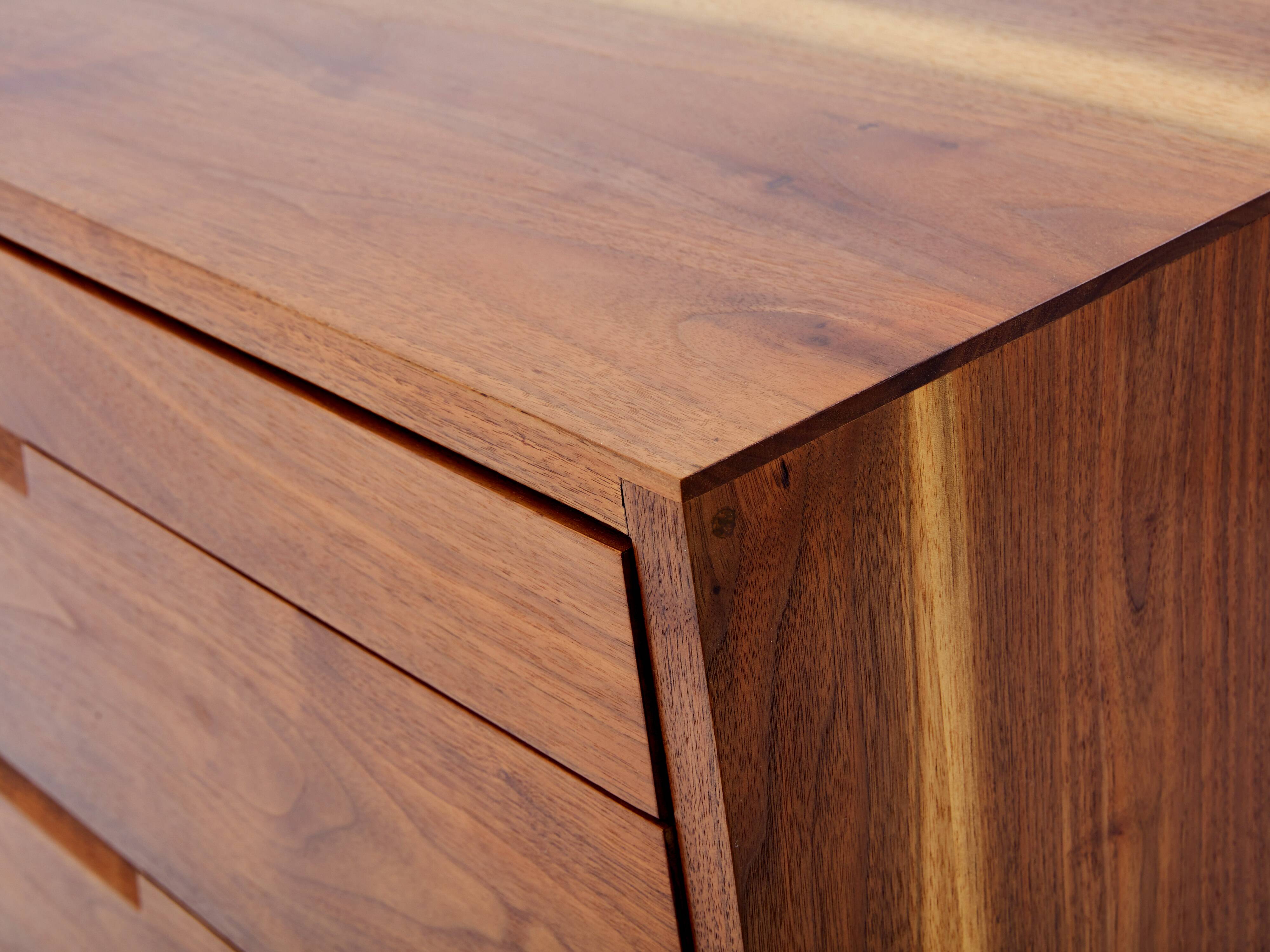 George Nakashima American black walnut chest of drawers 1955