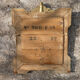 Old stucco and gilded wood mirror 50x65cm