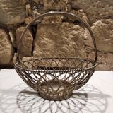Vintage bread basket, fruit