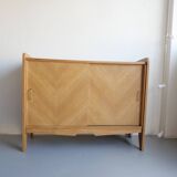 1950s sideboard with sliding doors