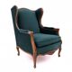 Fauteuil français ancien datant d'environ 1890. Après restauration.
