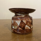 Vintage ceramic soliflore signed
