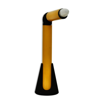 Yellow periscope table lamp by Danilo Aroldi for Stilnovo, 1960S