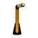 Lampe en metal Danilo Aroldi pour Stilnovo, 1960