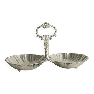 Metal presentation plate