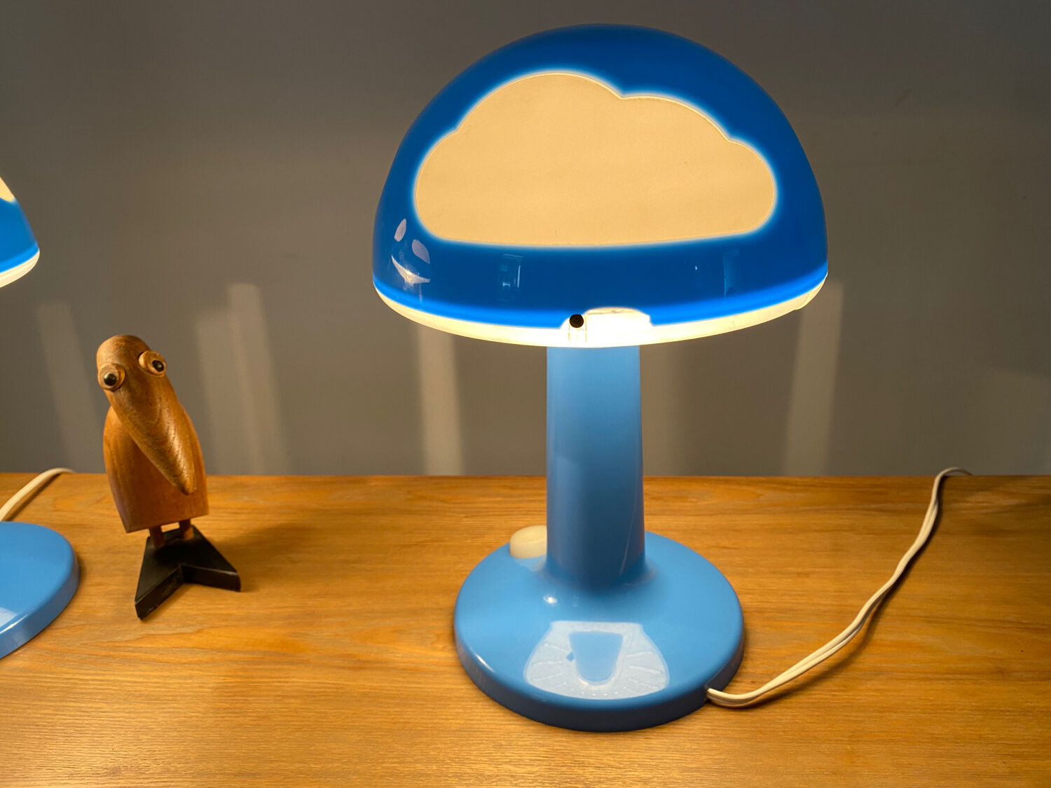 Cloud mushroom lamp IKEA Skojig design Henrik Preutz collector vintage 90