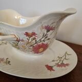 Old earthenware sauce boat from Lunéville