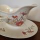 Old earthenware sauce boat from Lunéville