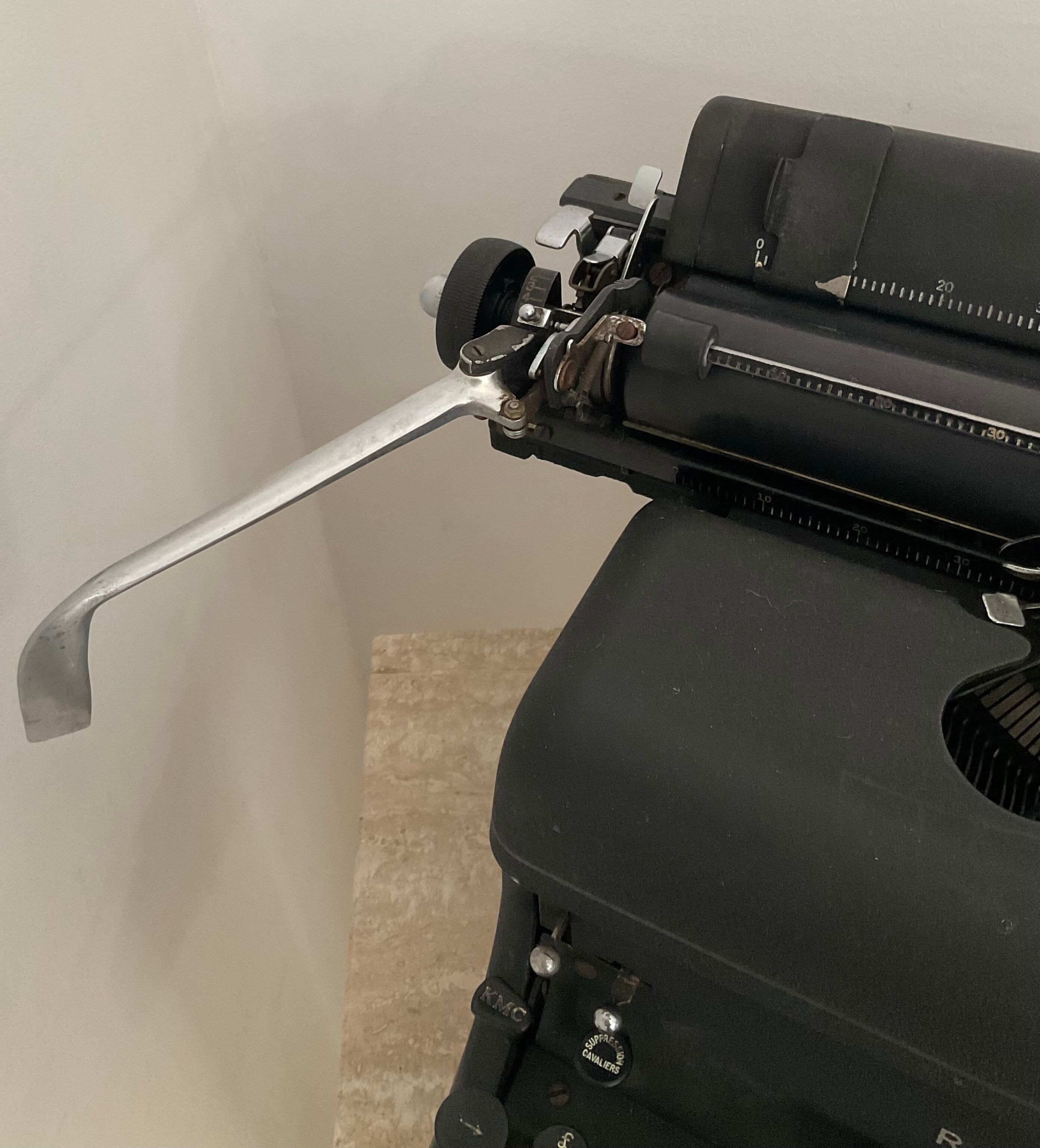 Remington USA typewriter from the 50s