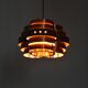 Danish hanging lamp P65 designed by Werner Schou for Coronell, 1970s