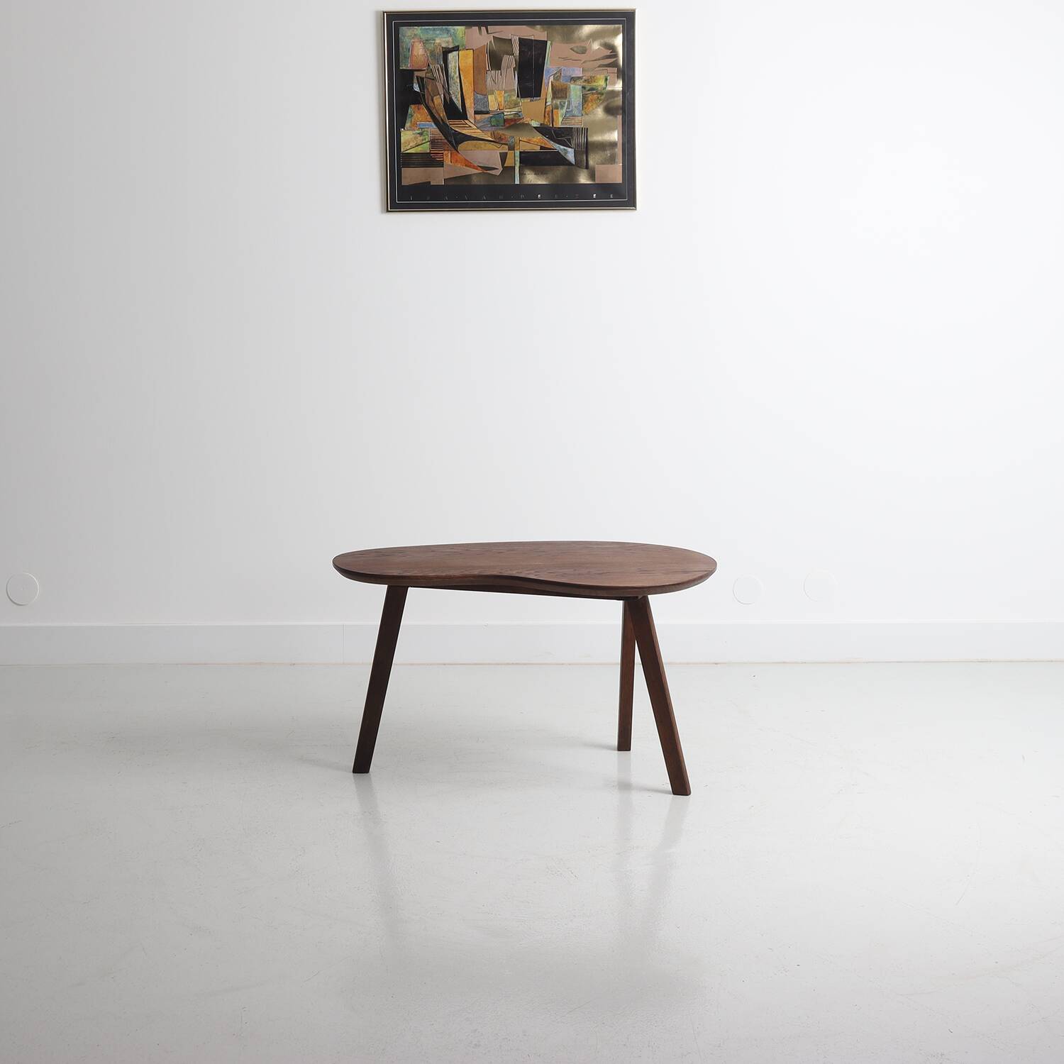 Vintage coffee table organic shape