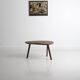 Vintage coffee table organic shape