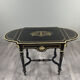 Living room table with flaps in Napoléon III style, 19th century.