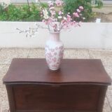 Coffre banquette de rangement en Bois de chêne massif, style classique