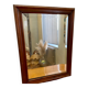 Antique wooden mercury mirror