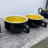 Biarritz ceramic bistro coffee cups