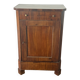 Antique 19th Century French Empire Cabinet — Solid Walnut with