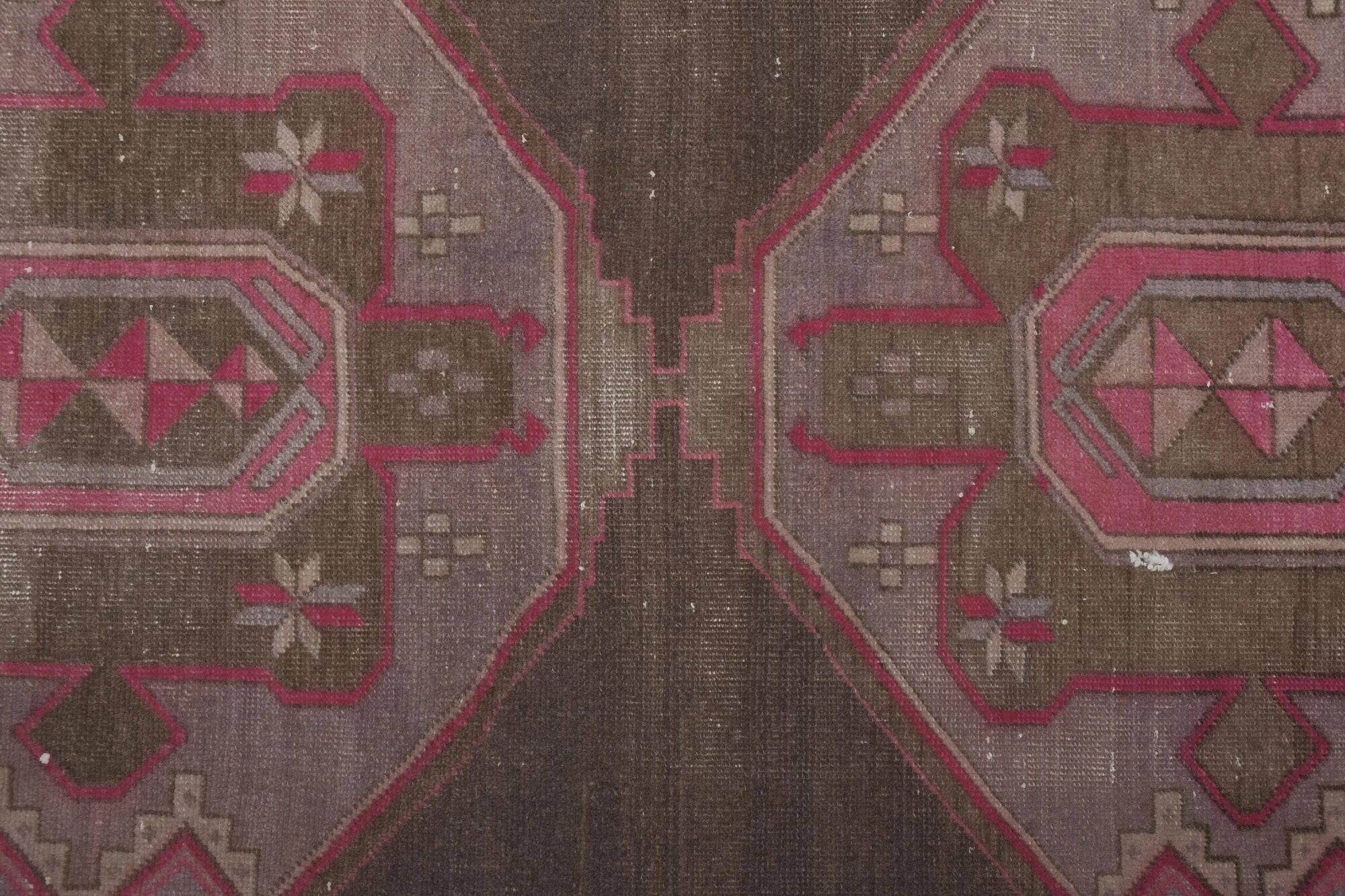 Vintage Turkish hallway rug 115x302 cm