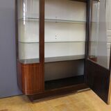 showcase Art deco rosewood