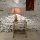 Desserte chariot a roulette vintage